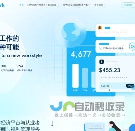 HiWork是一个为全球数字工作者提供工作机会,薪酬服务,福利保障的科技平台